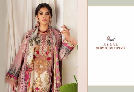 Ayzel Summer Collection Cotton Pakistani Suits Catalog